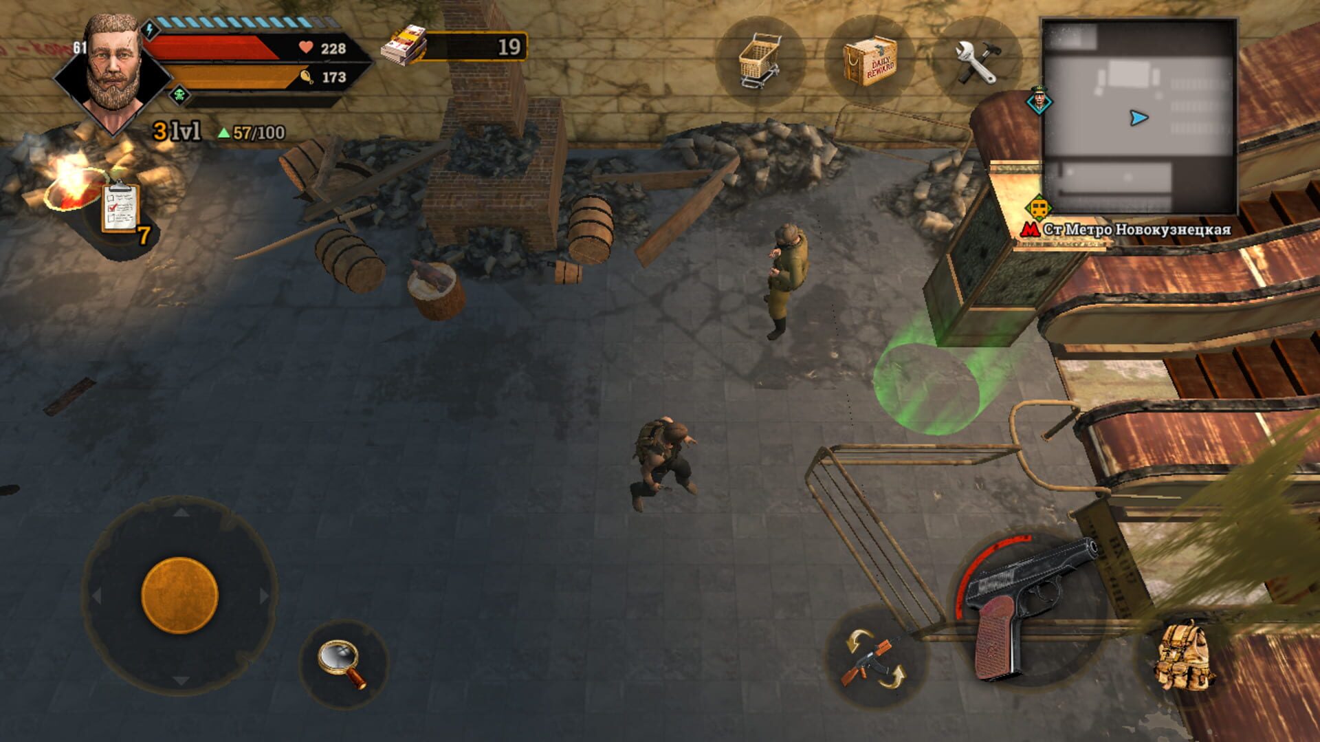 Metro Survival - Screenshot