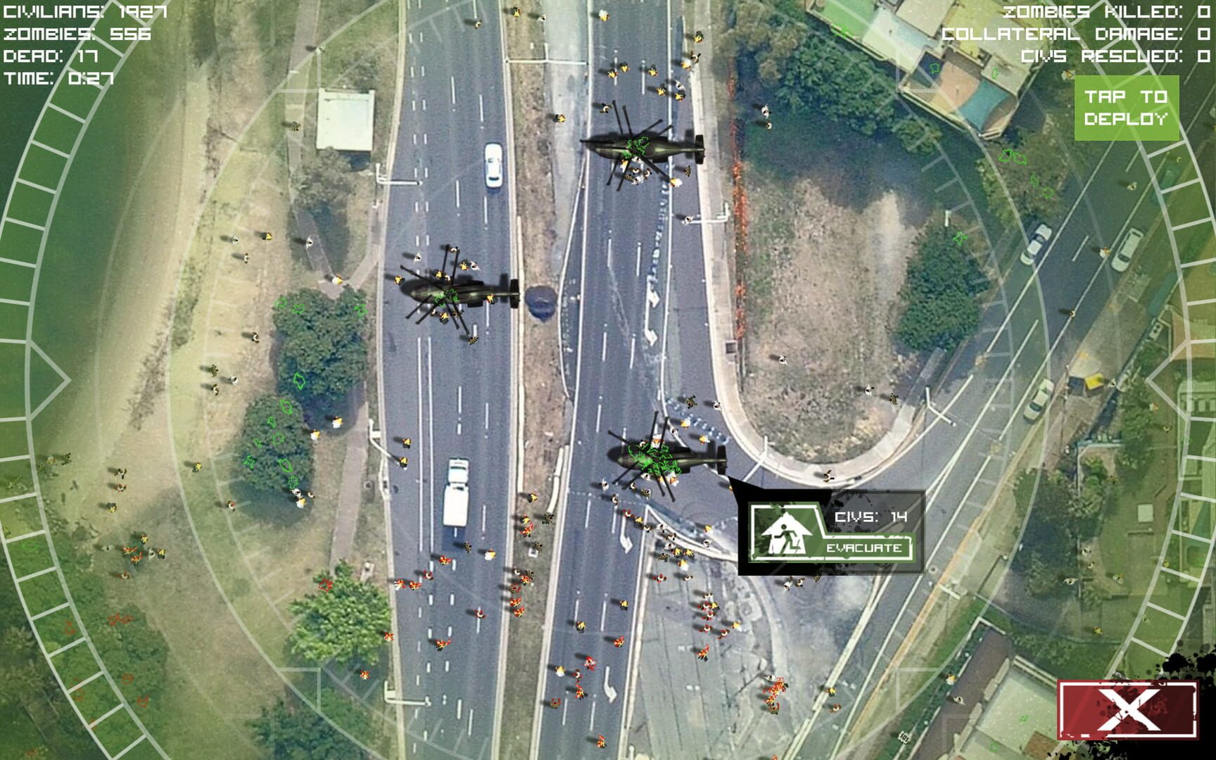 Zombie Outbreak Simulator - Screenshot