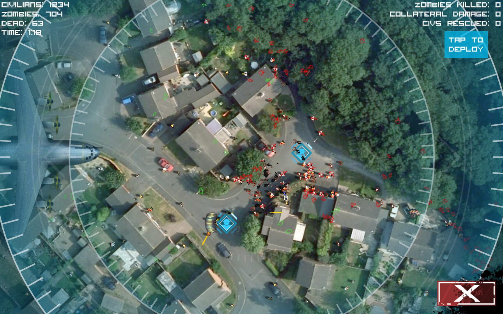 Zombie Outbreak Simulator - Screenshot