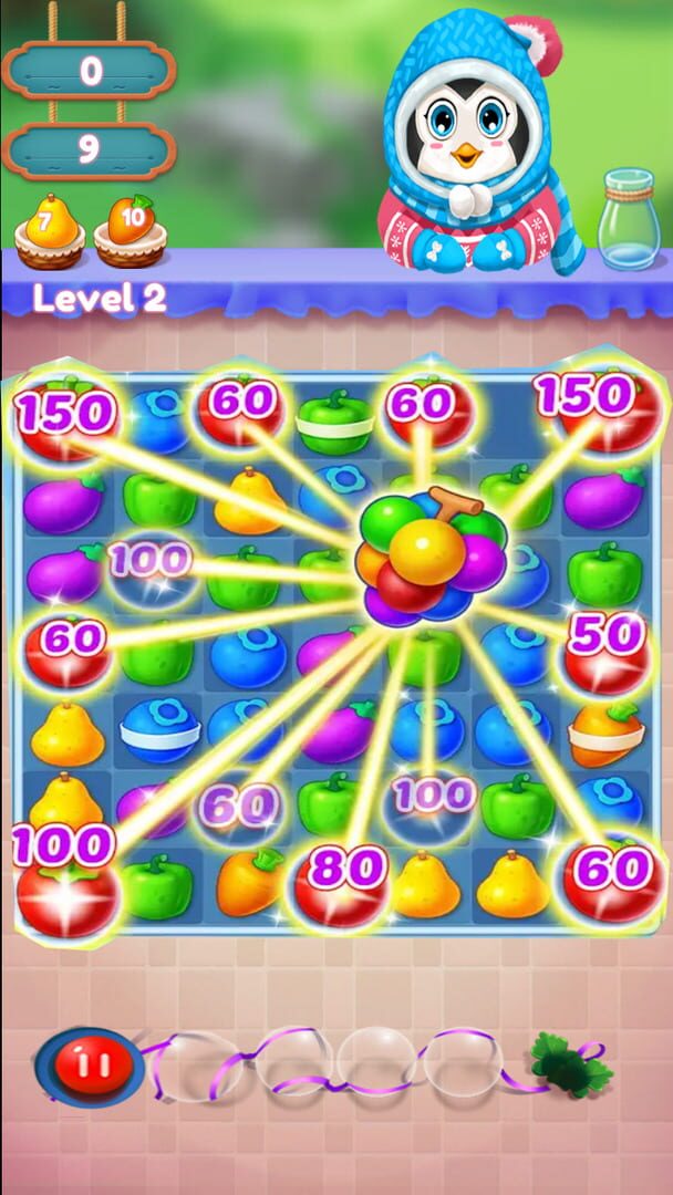 Winter Fruit Mania - Screenshot