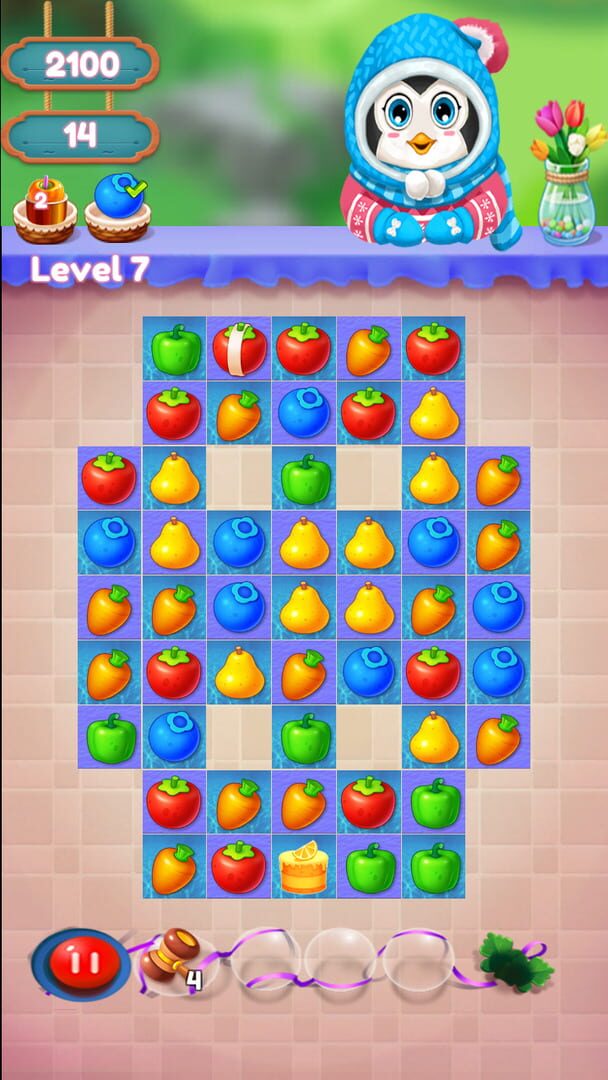 Winter Fruit Mania - Screenshot