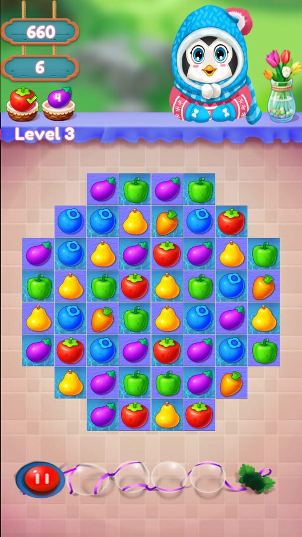 Winter Fruit Mania - Screenshot