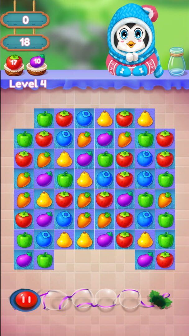 Winter Fruit Mania - Screenshot