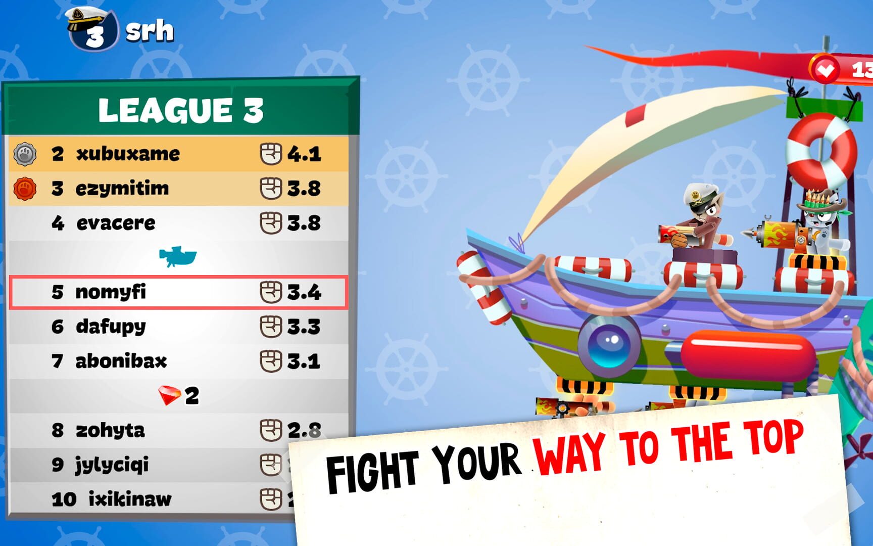 Navy Cats: Ship Battle - Screenshot