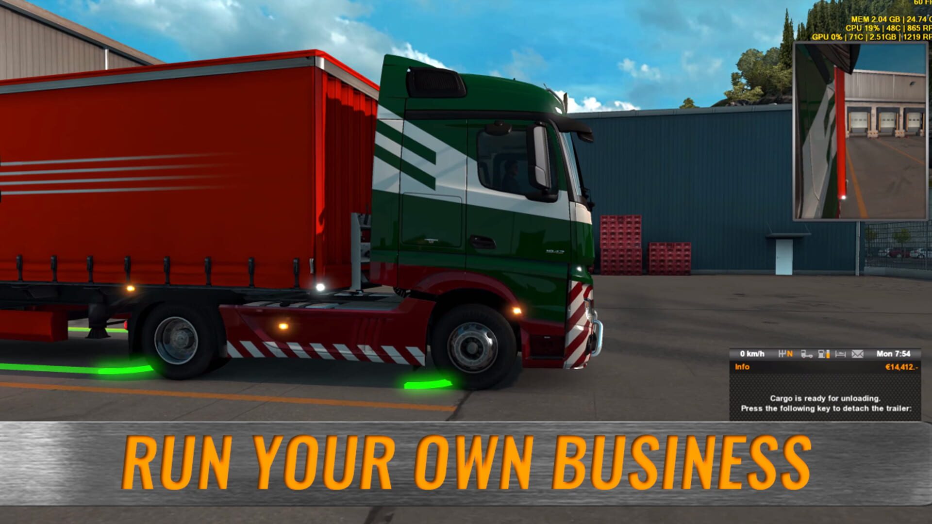 Europe Truck Simulator - Screenshot