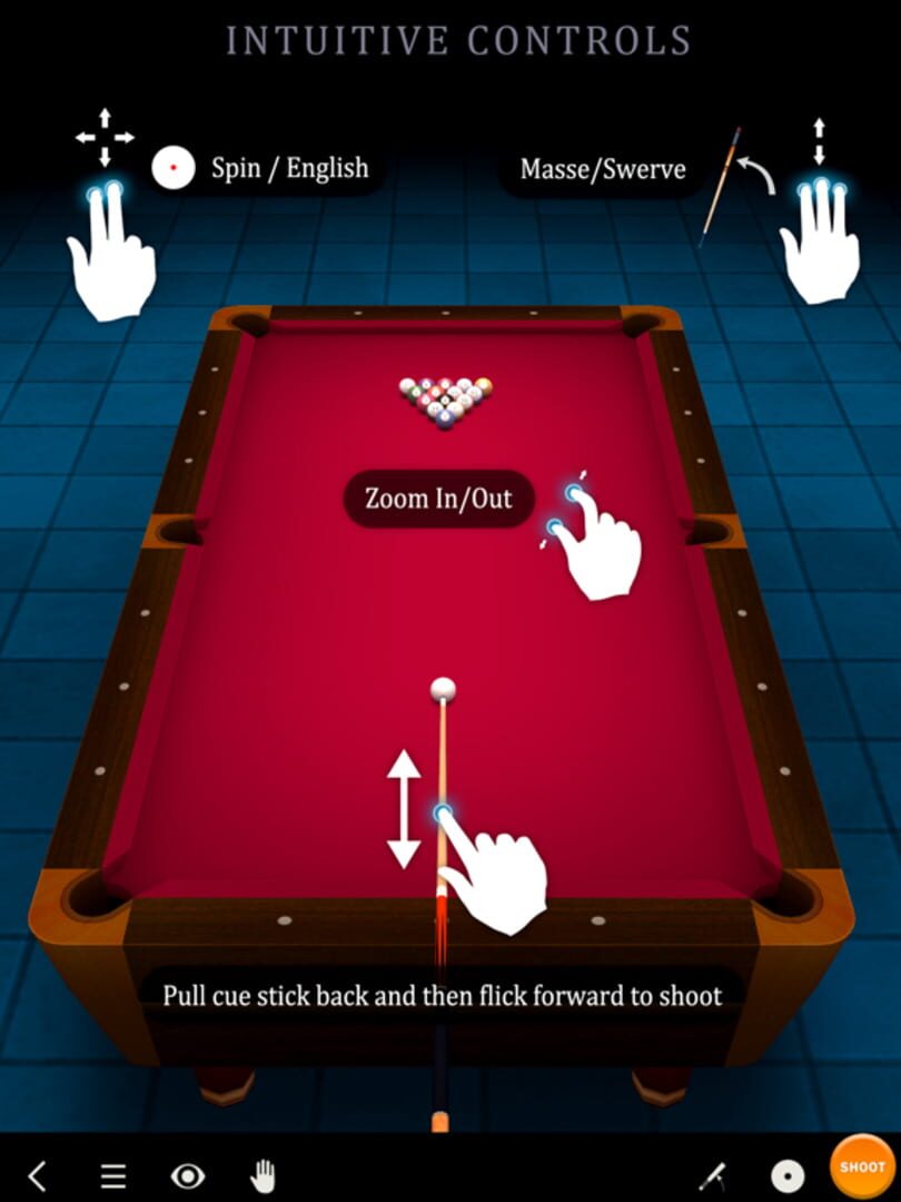 Pool Break 3D Billiards 8 Ball, 9 Ball, Snooker - Screenshot