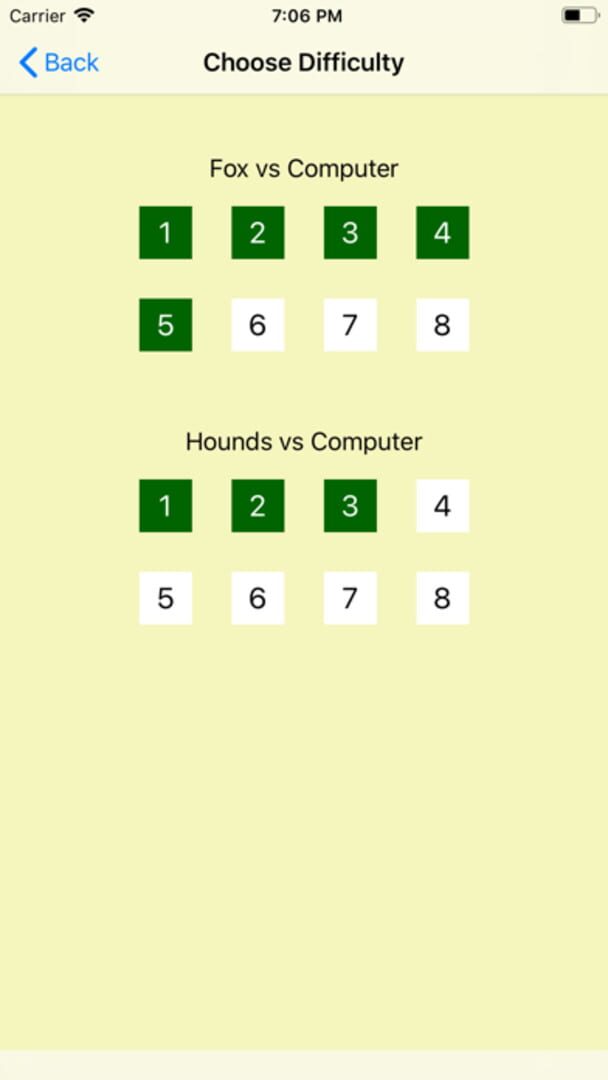 Fox & Hounds - Screenshot