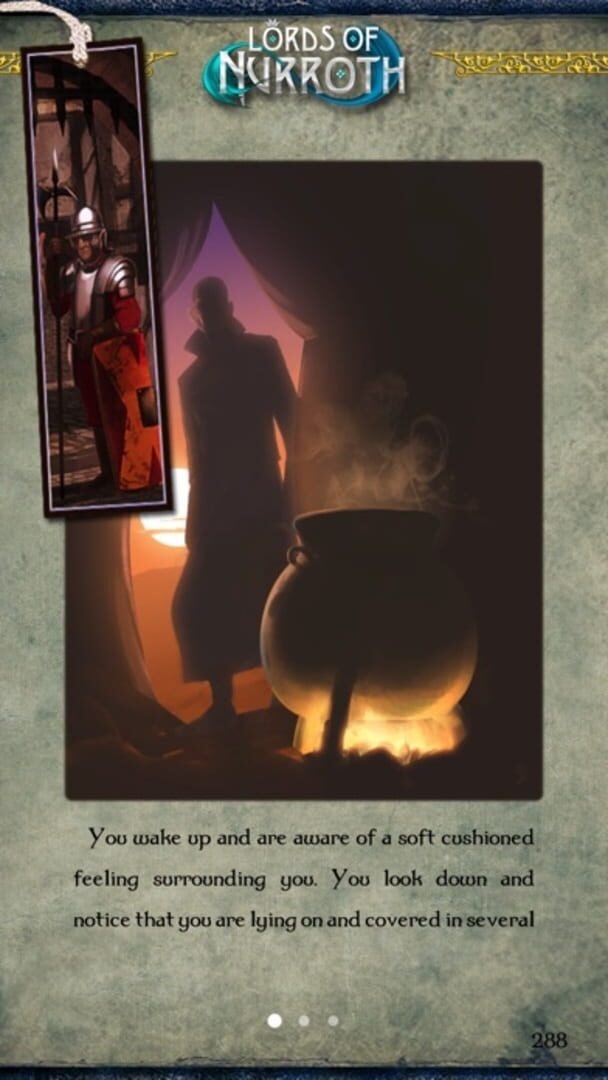 Gamebook Adventures 10: Lords of Nurroth - Screenshot