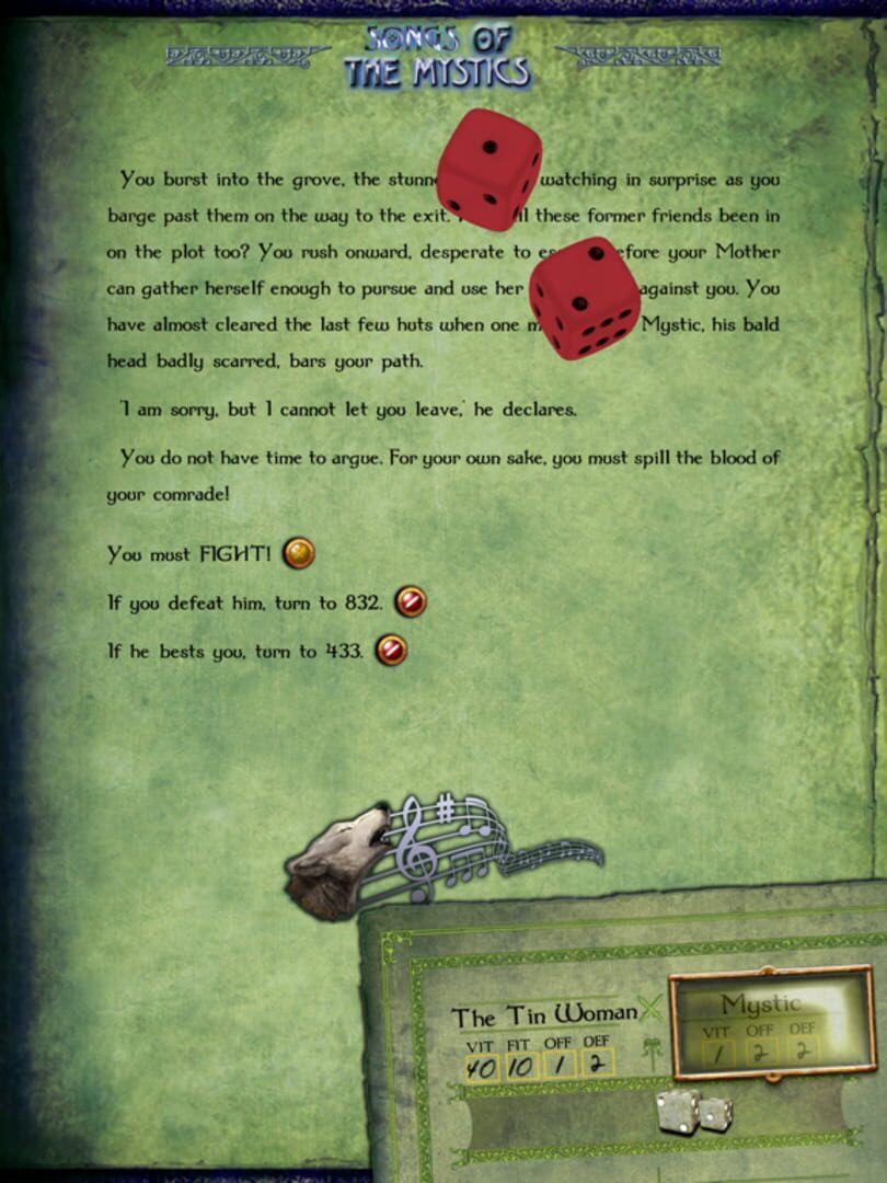 Songs of the Mystics - Screenshot
