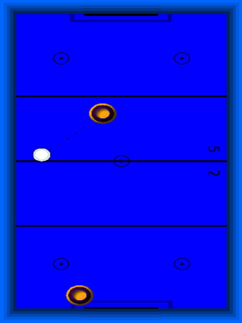 Miniature Air Hockey - Screenshot