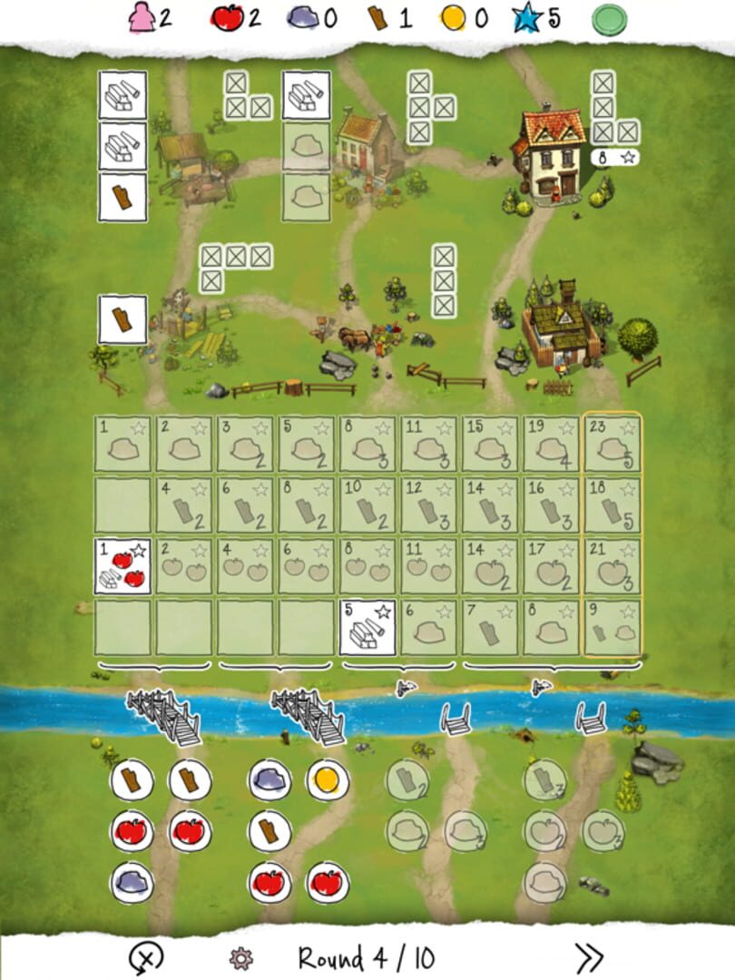 Imperial Settlers Roll & Write - Screenshot