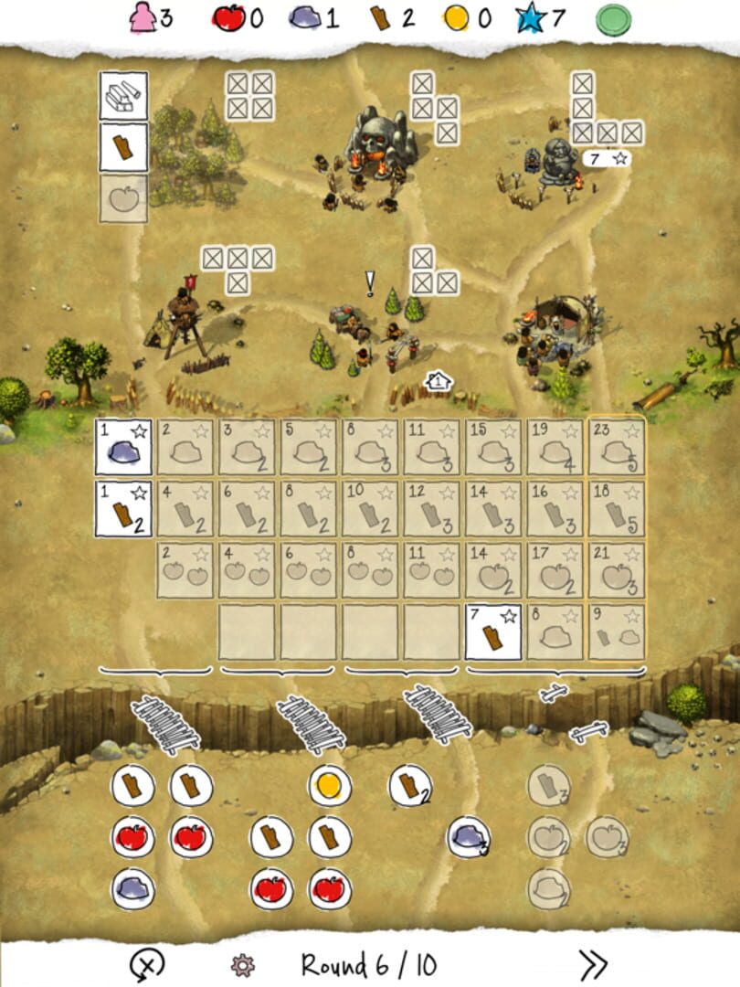 Imperial Settlers Roll & Write - Screenshot