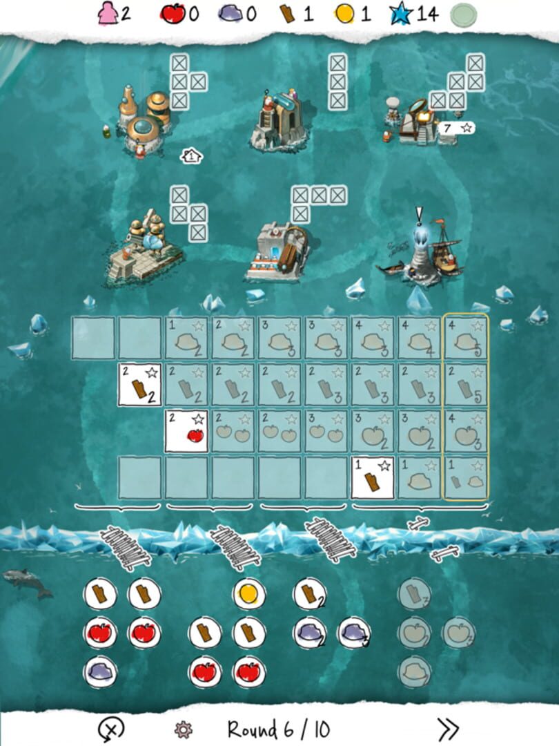 Imperial Settlers Roll & Write - Screenshot