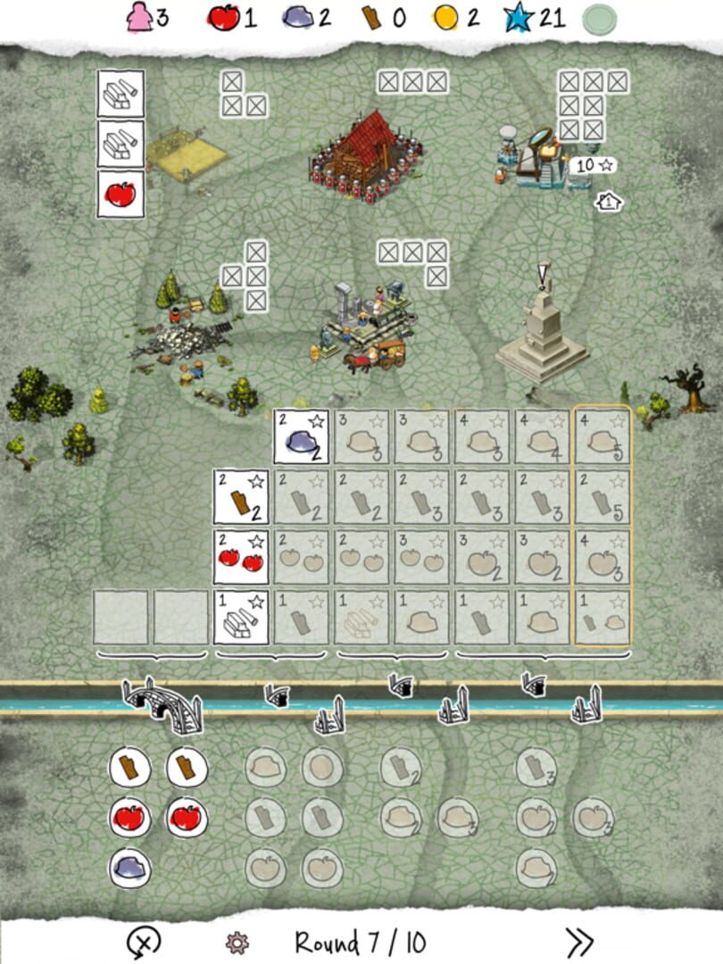 Imperial Settlers Roll & Write - Screenshot