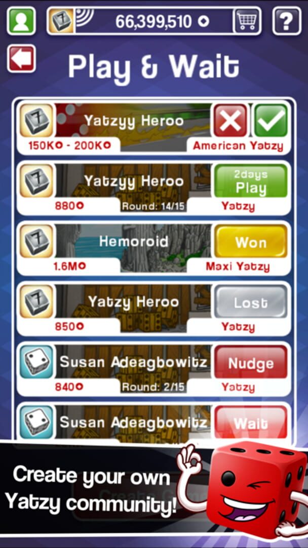 Yatzy Ultimate - Screenshot