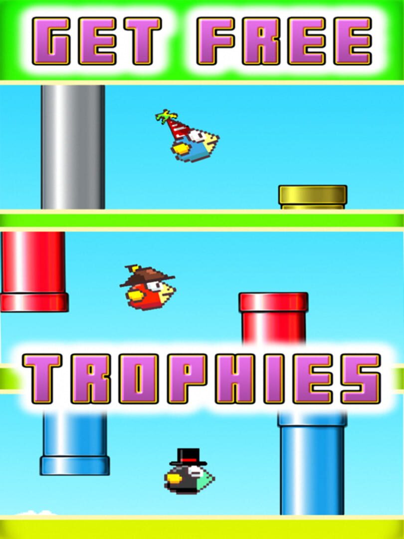 Jumpy Red Bird: Tube Hopper - Screenshot
