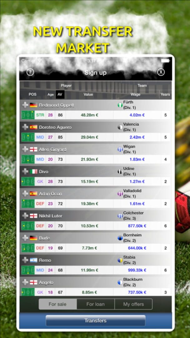 IClub Manager 2 - Screenshot