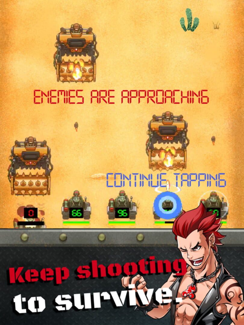 Tank Army: Fast Fingers Shmup - Screenshot