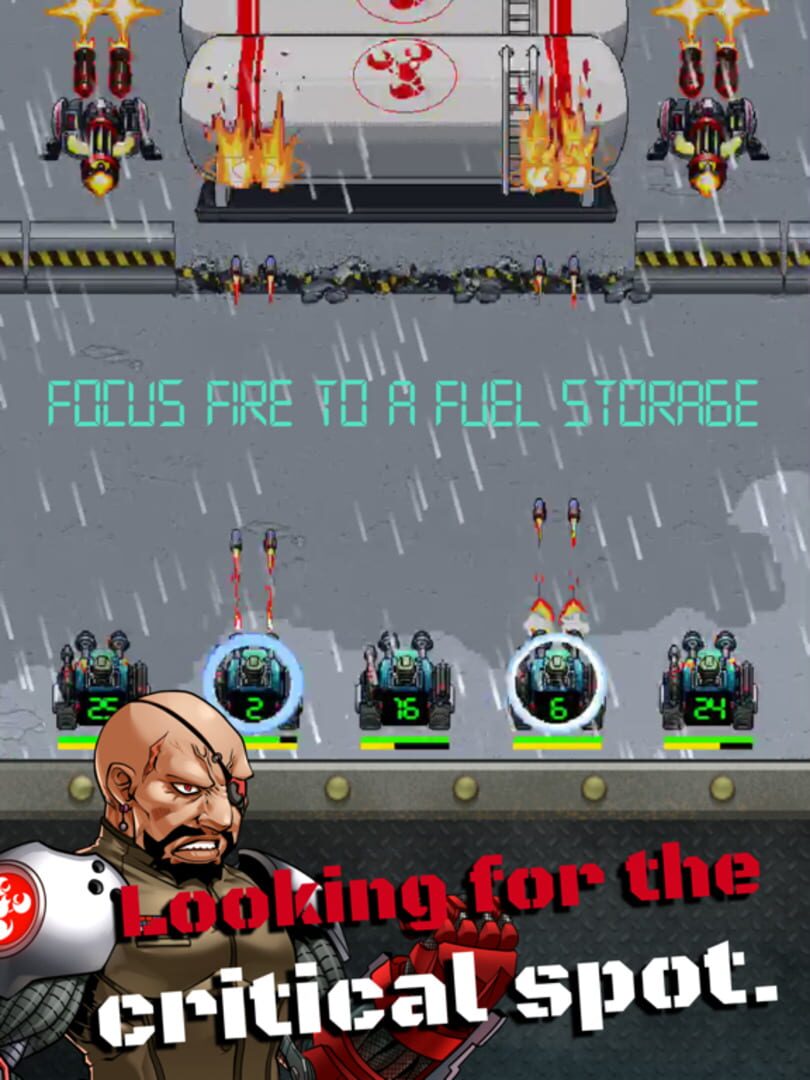 Tank Army: Fast Fingers Shmup - Screenshot