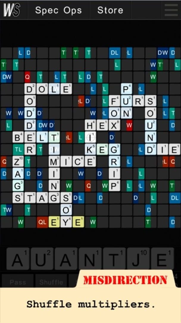Wordspionage - Screenshot