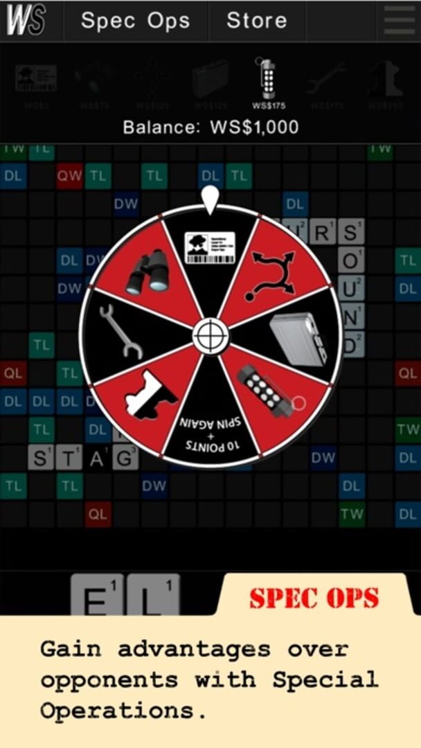 Wordspionage - Screenshot