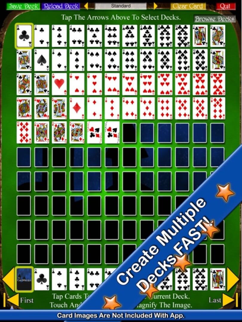 CardWarden - Screenshot