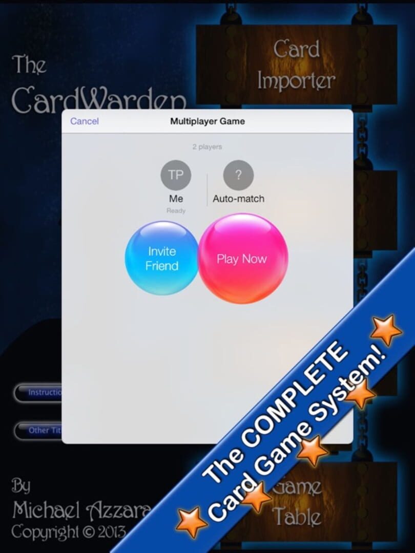 CardWarden - Screenshot