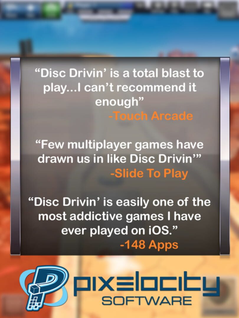 Disc Drivin' HD - Screenshot