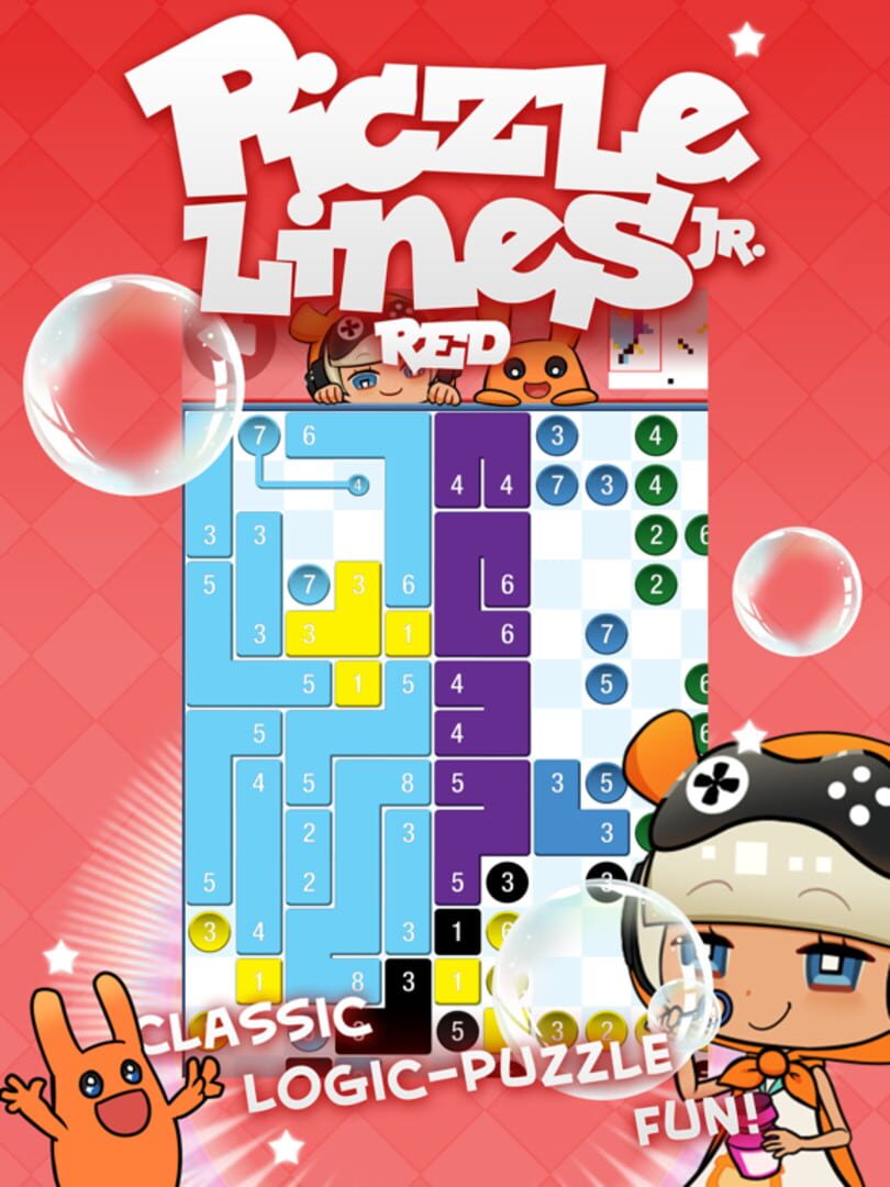 Piczle Lines Jr. Red - Screenshot