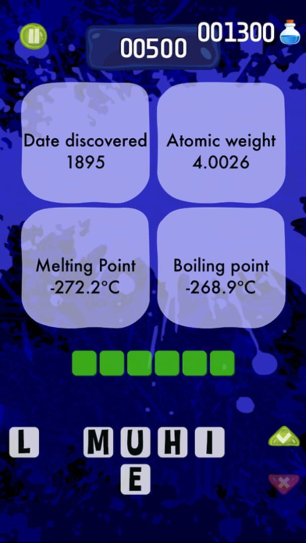 Periodyx Name The Element - Screenshot