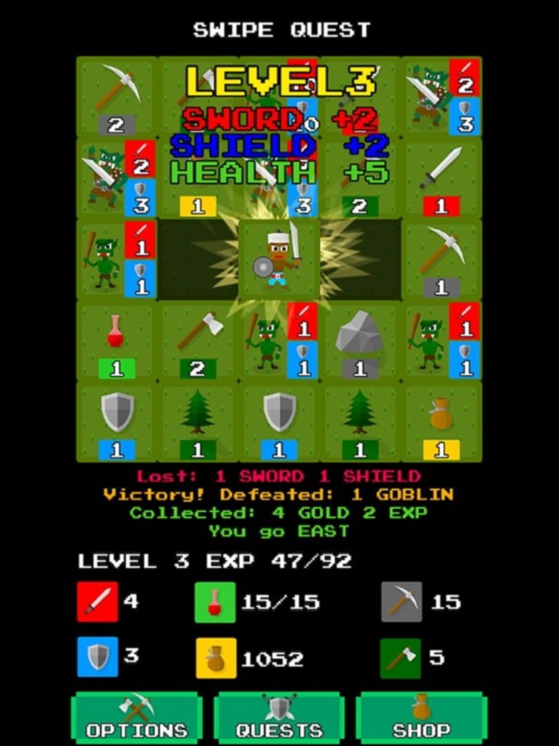 Swipe Quest - Screenshot