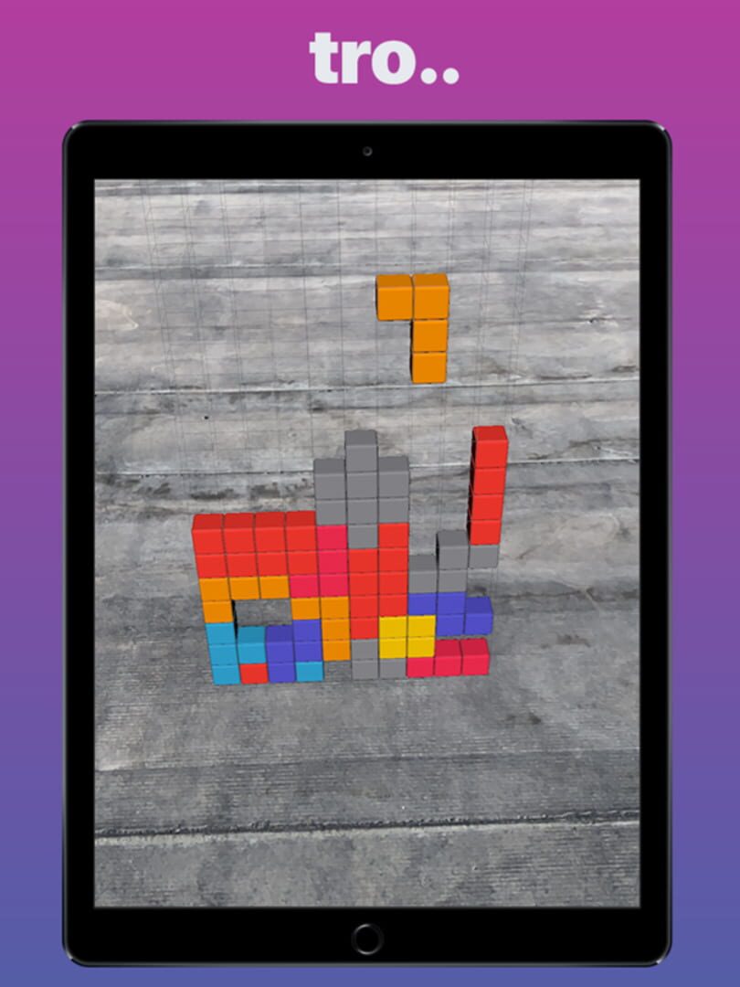 Tetrominos AR - Screenshot