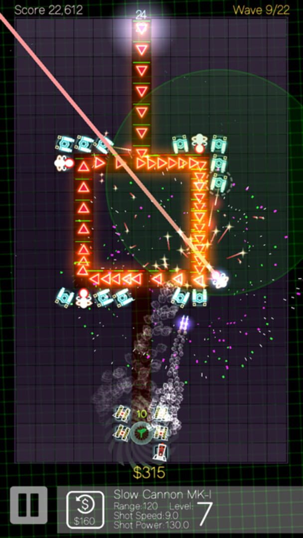NeoDefense: Tower Defense - Screenshot