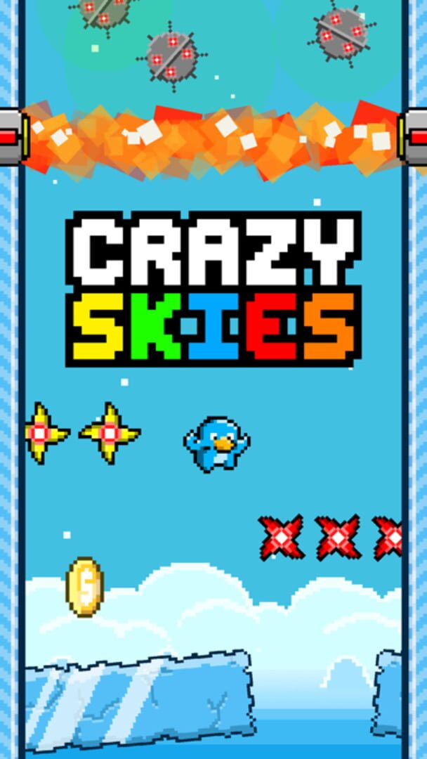 Crazy Skies: Endless Arcade Flyer - Screenshot