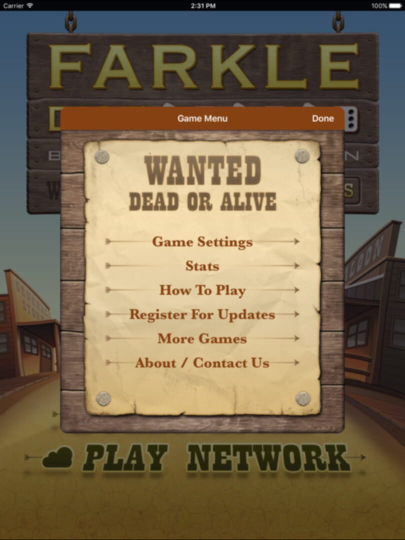 Farkle Dice - Screenshot