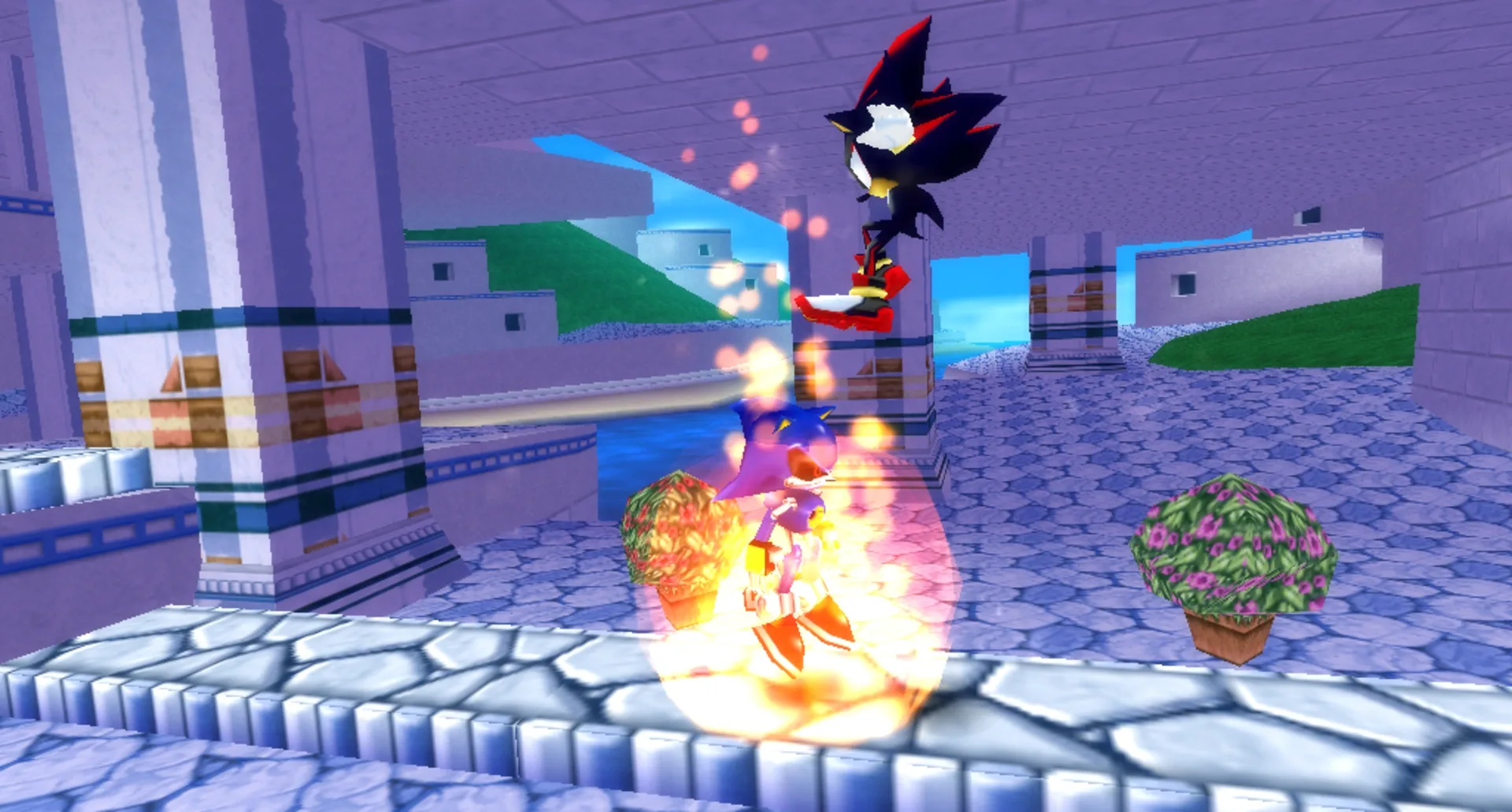 Captura de pantalla - Sonic Rivals 2