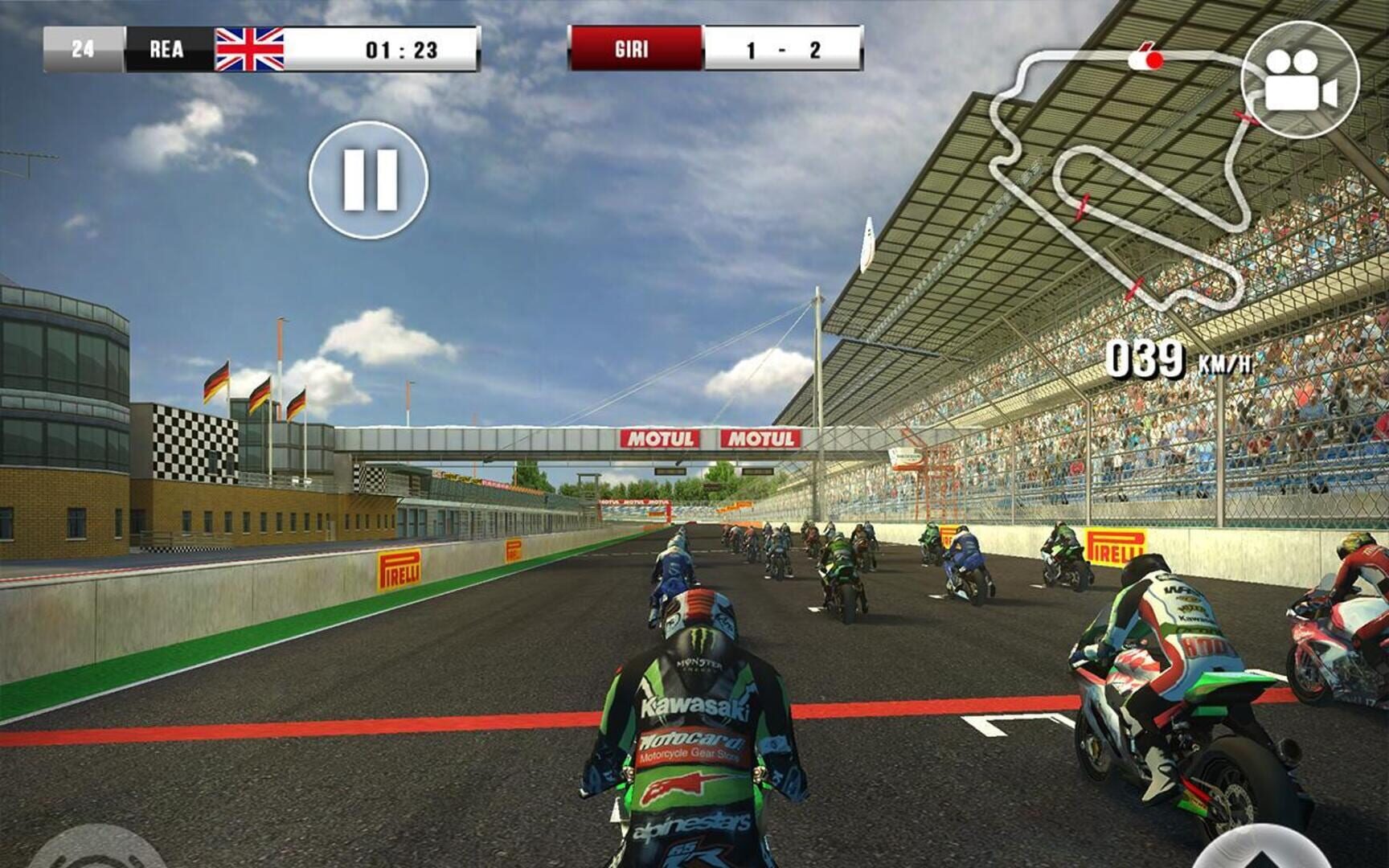 SBK16 - Official Mobile Game screenshots