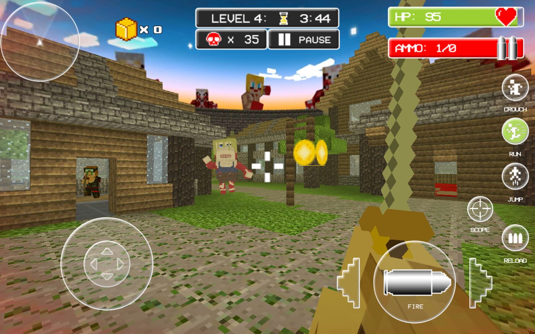 Titan Attack: Wall Defense FPS - Screenshot