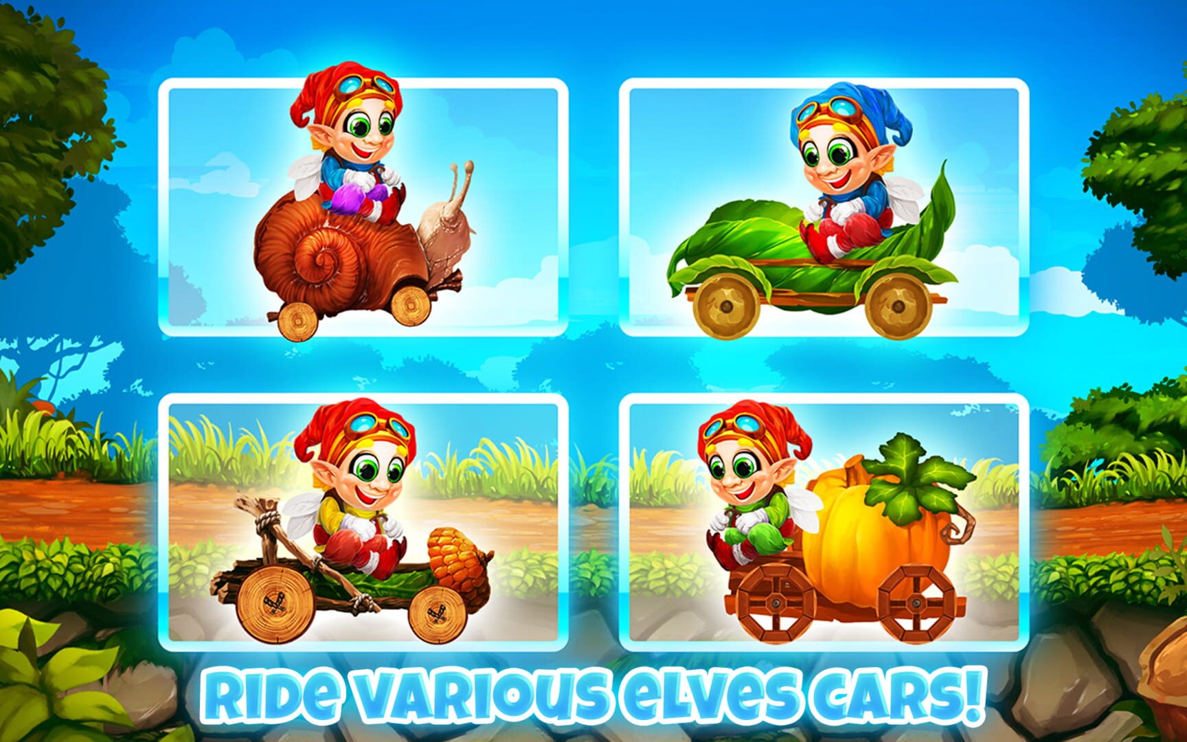 Fun Kid Racing Magic Forest - Screenshot