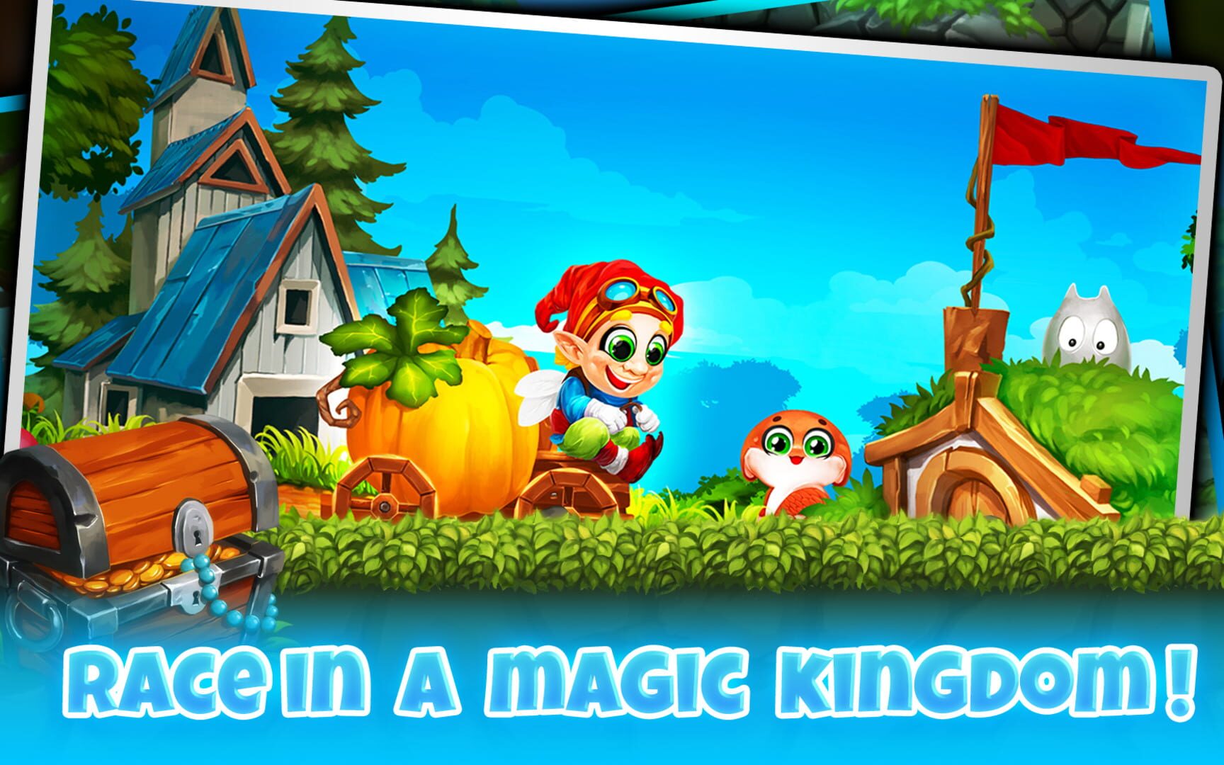 Fun Kid Racing Magic Forest - Screenshot