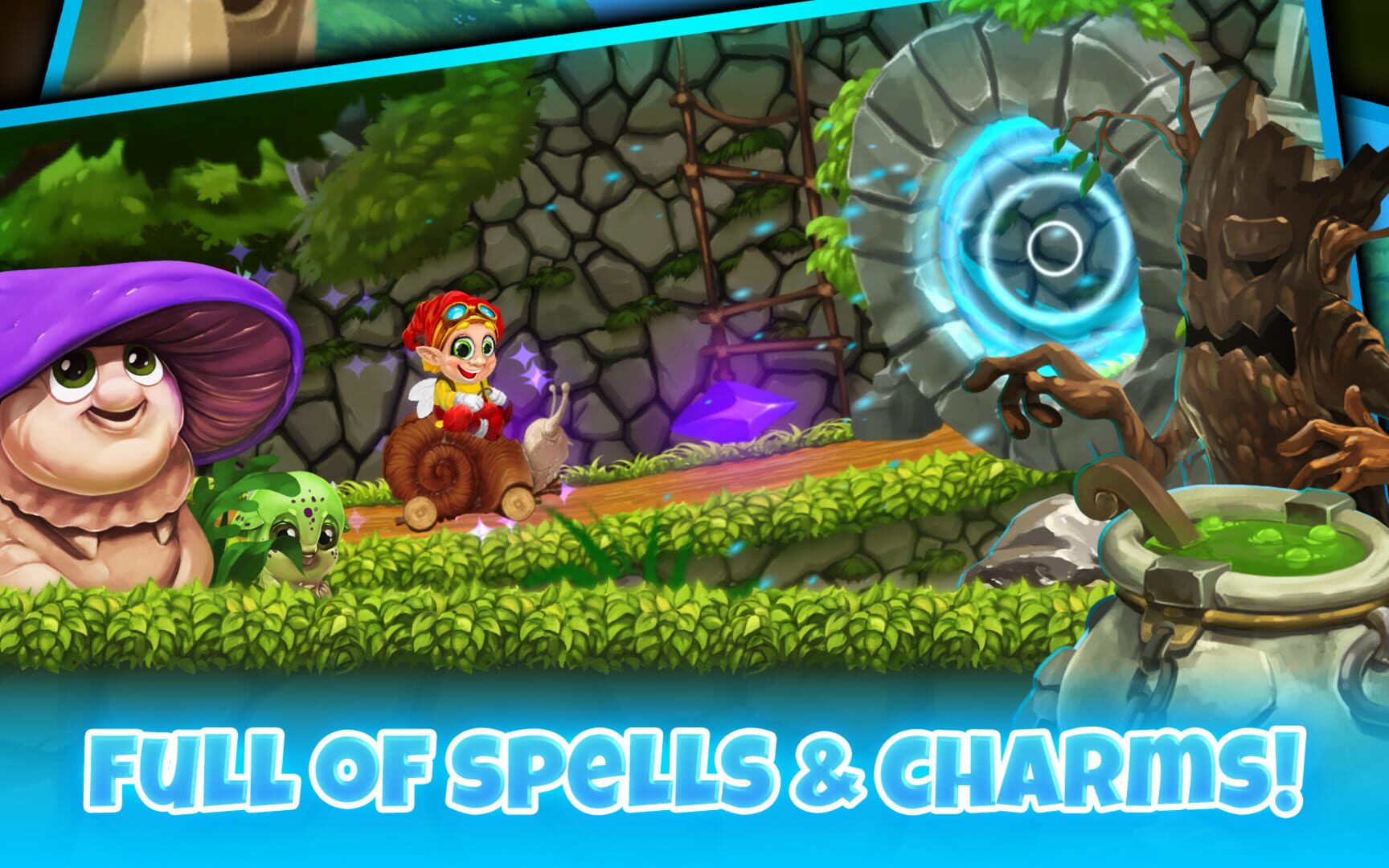 Fun Kid Racing Magic Forest - Screenshot