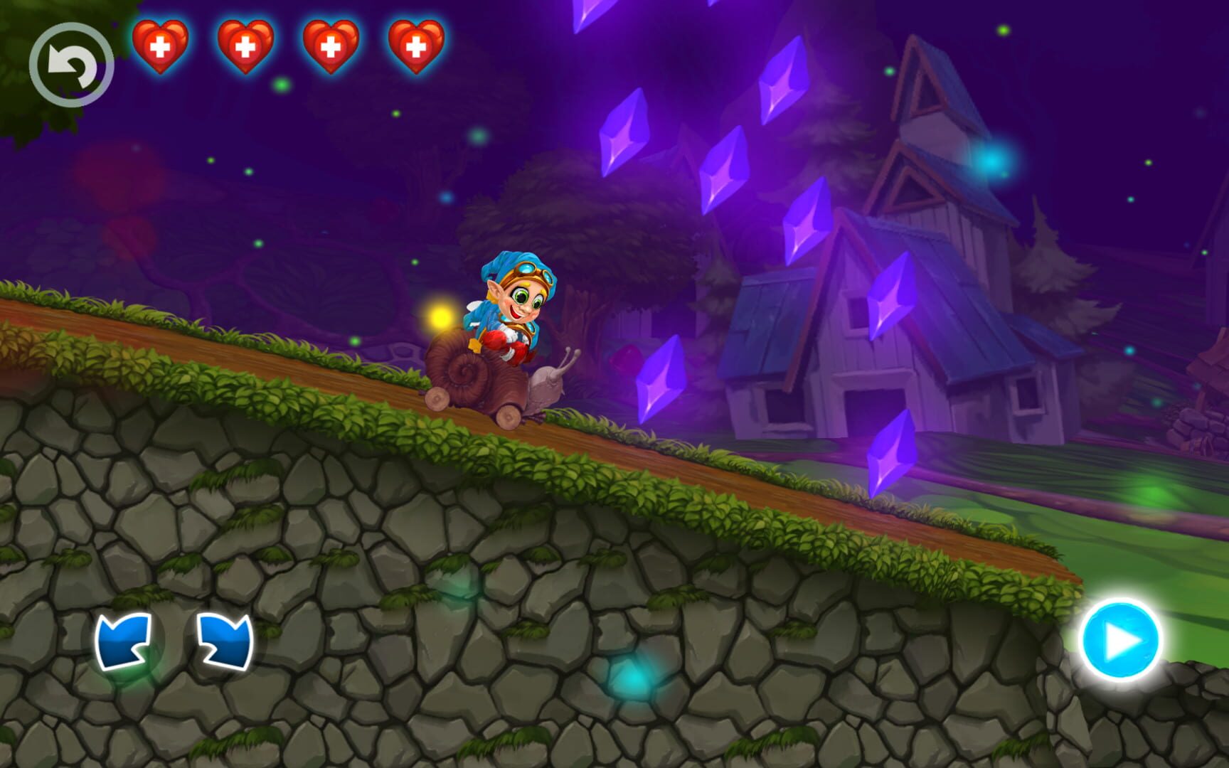 Fun Kid Racing Magic Forest - Screenshot