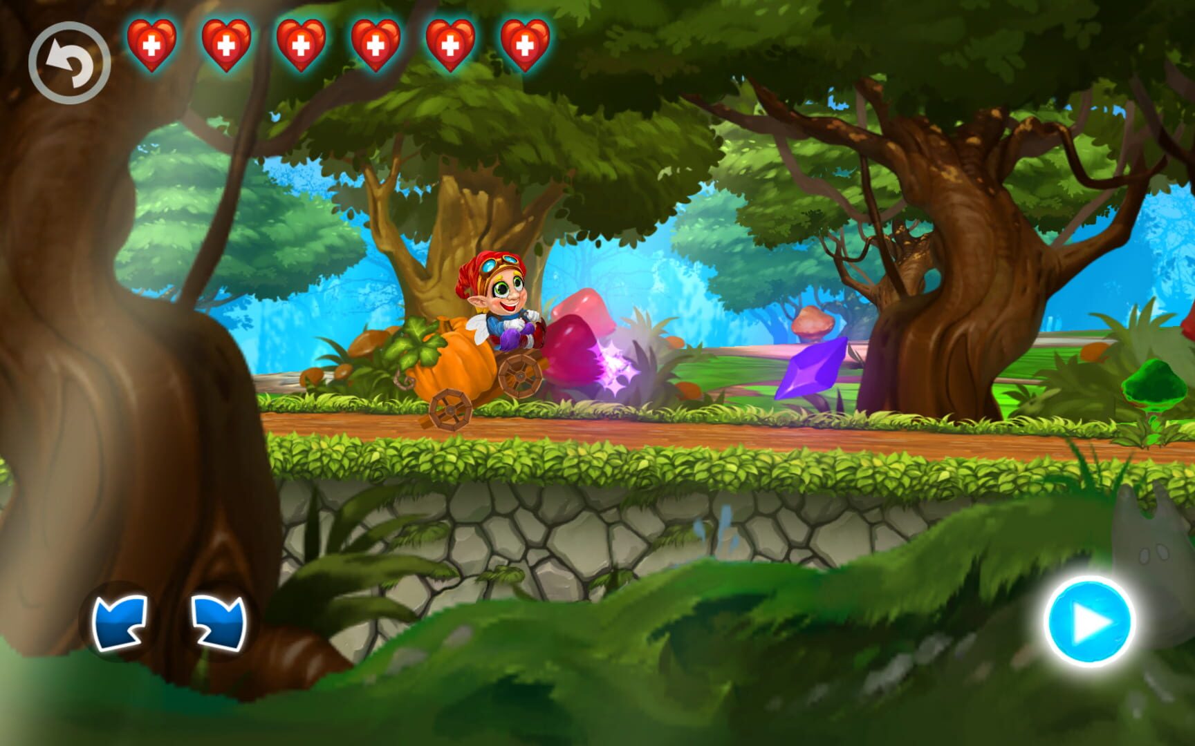 Fun Kid Racing Magic Forest - Screenshot