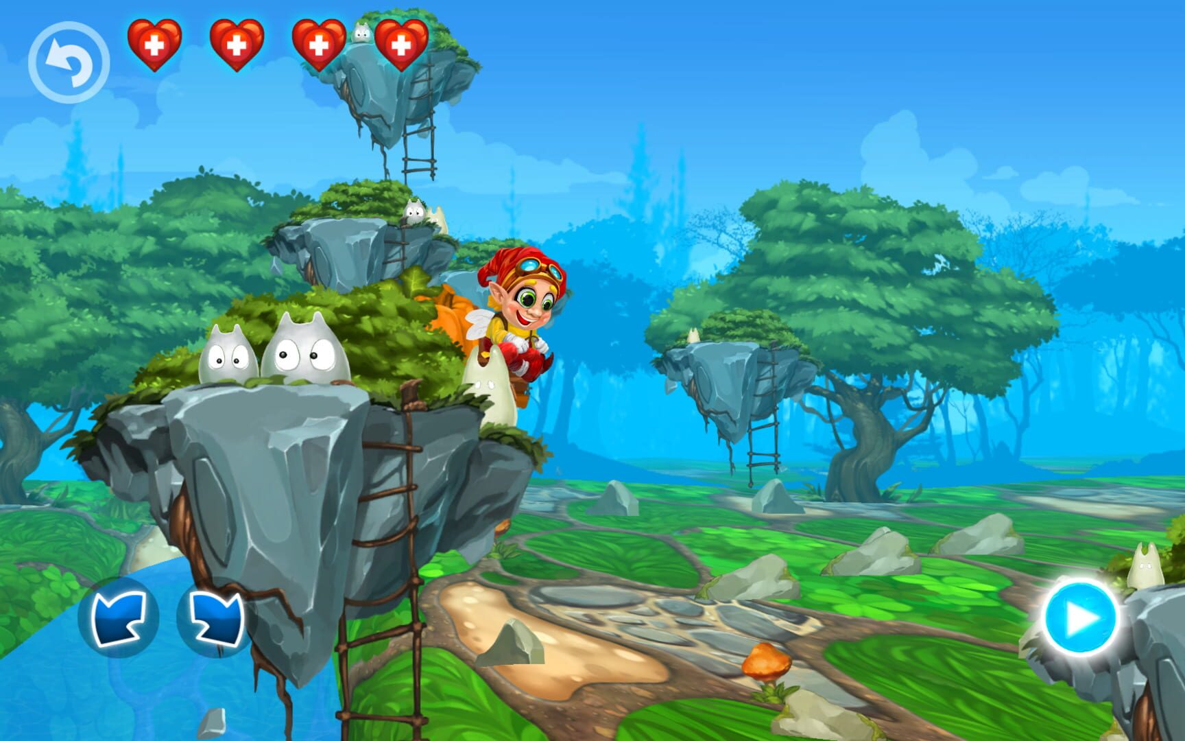 Fun Kid Racing Magic Forest - Screenshot