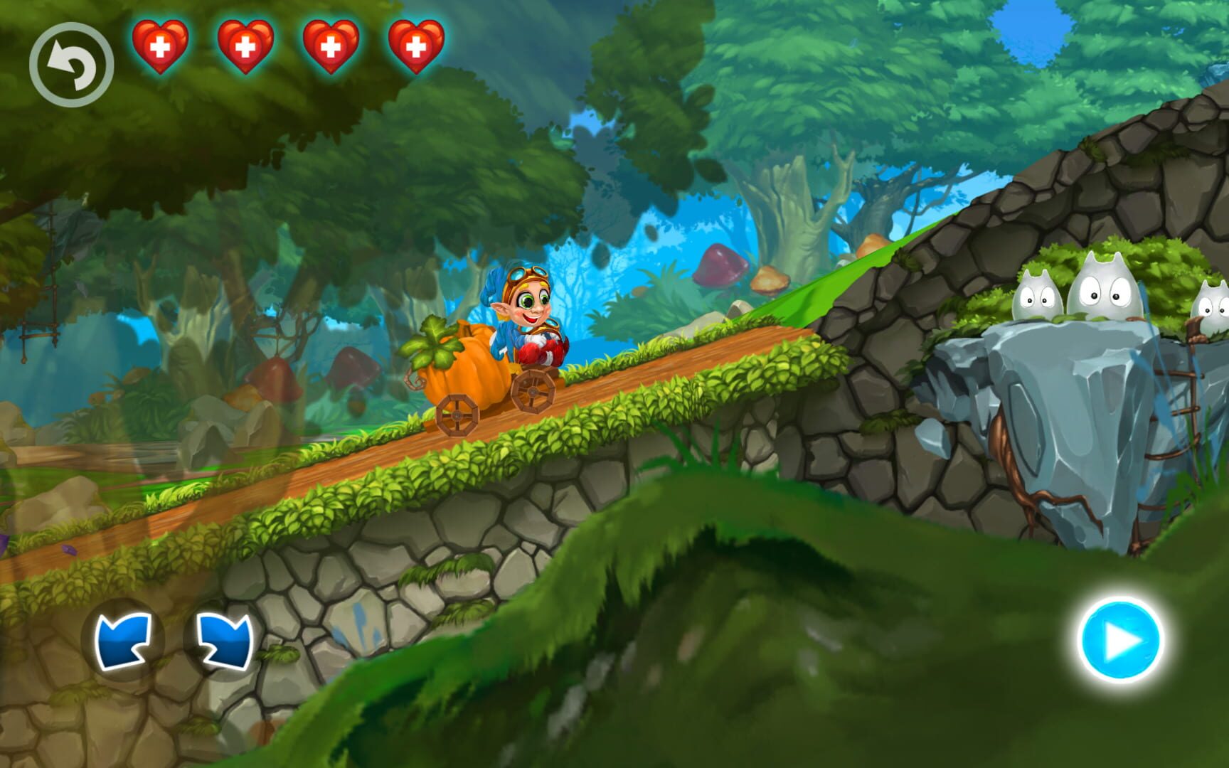 Fun Kid Racing Magic Forest - Screenshot