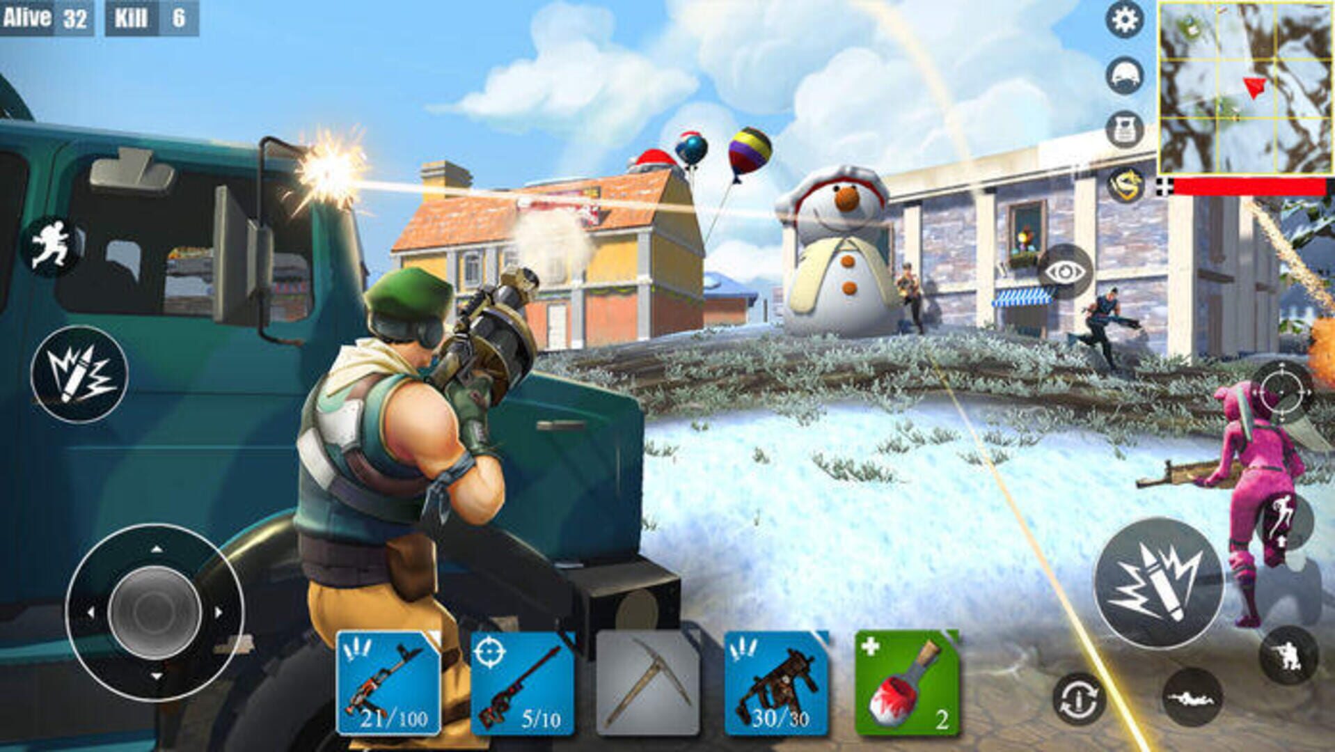 Battle destruction - Screenshot