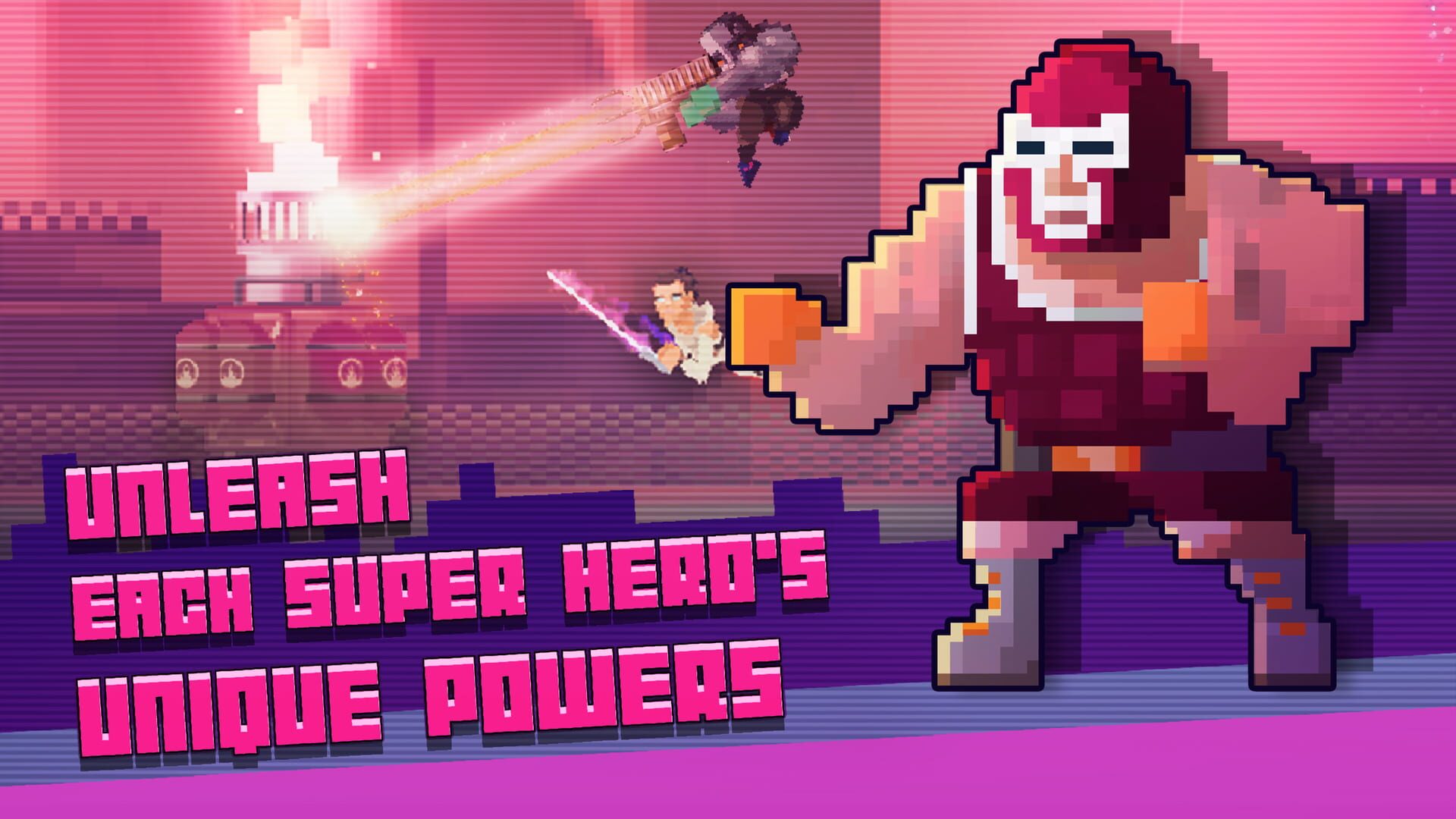 Super Hero Fight Club - Screenshot