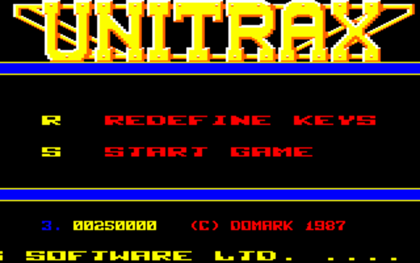 Unitrax screenshot