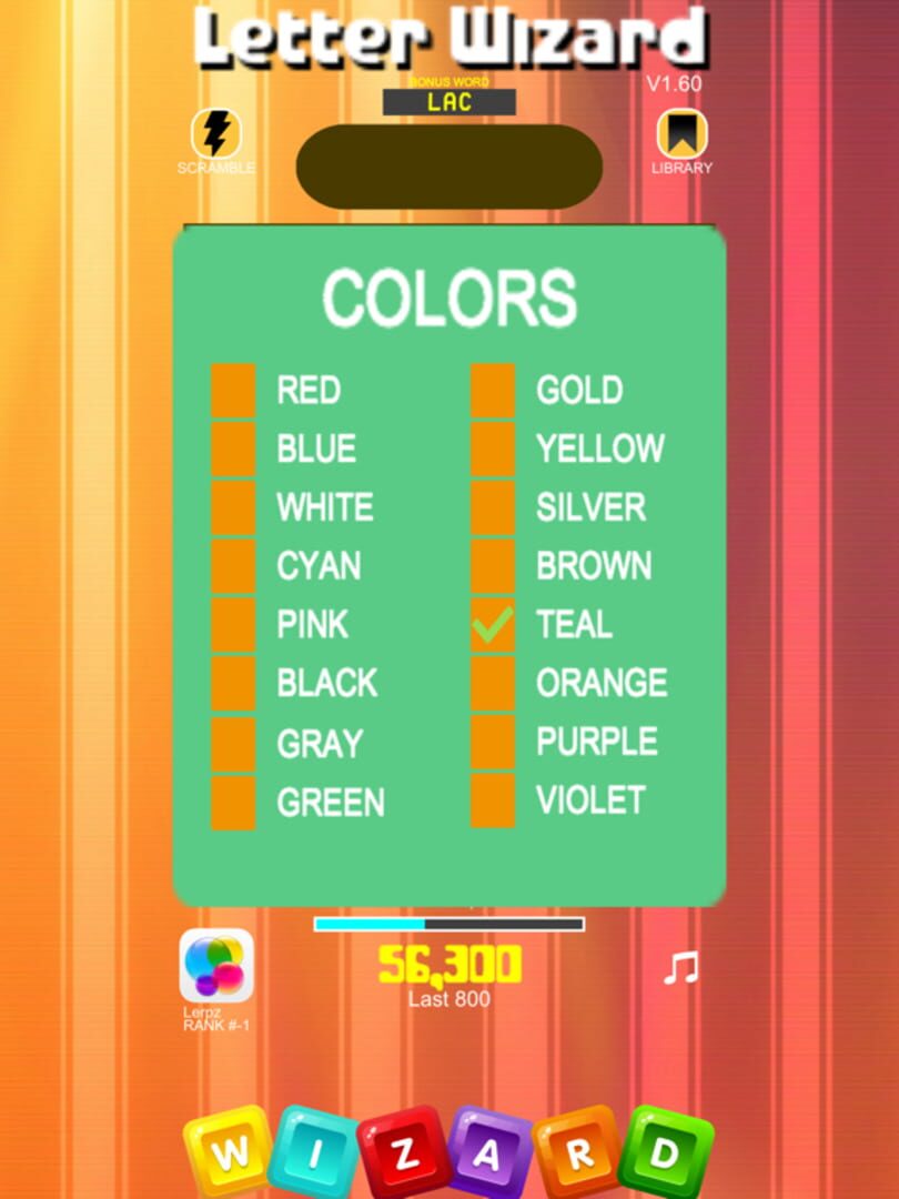 Letter Wizard - Screenshot