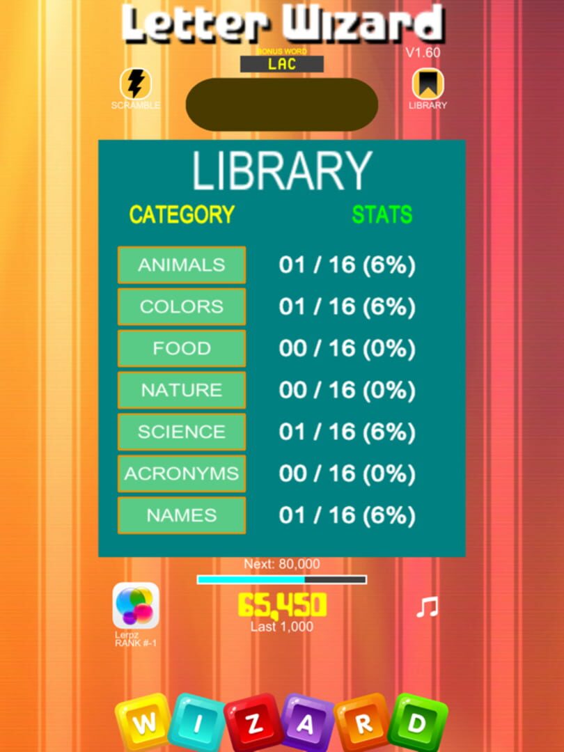 Letter Wizard - Screenshot